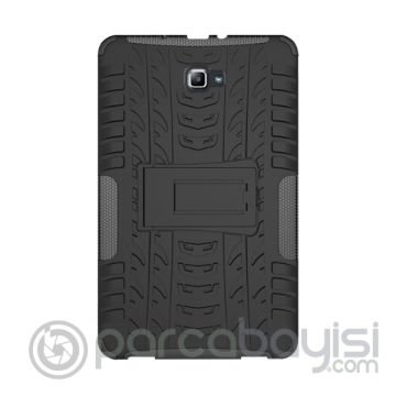 Ally Galaxy Tab A 10.1 (2016) T580, T585,Şook Proof Zırhlı Standlı Kılıf
