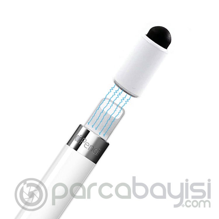 Ally Apple Pencil İçin Metal Manyetik Kalem Ucu