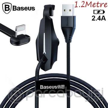 Baseus Colorful Suction iPhone Oyuncu Usb Şarj Kablosu 2.4A 1.2m