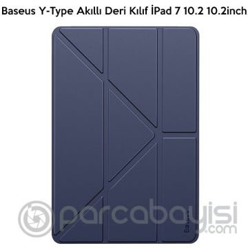 Baseus Y-Type Akıllı Deri Kılıf  İPad 7 nesil 10.2inch Tablet Kılıf