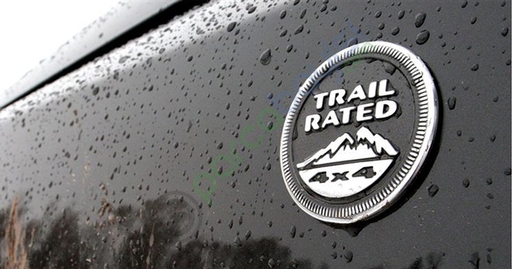 Traıl Rated Metal 3D Amblem Logo Orjinal Style
