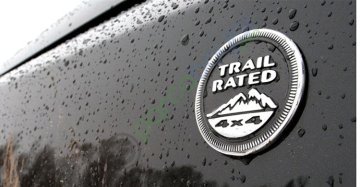 Traıl Rated Metal 3D Amblem Logo Orjinal Style