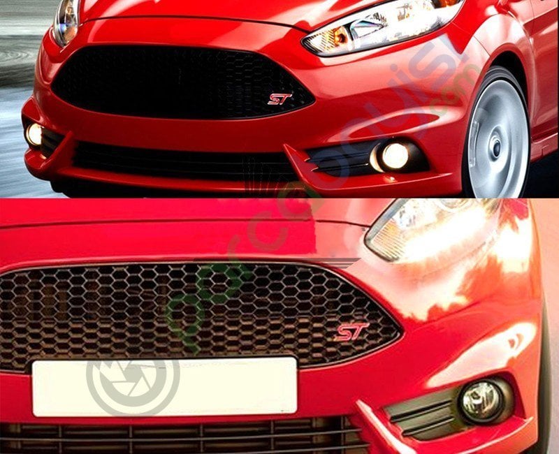 St Metal 3D Amblem Ön Panjur Logosu Orjinal Style Kırmızı