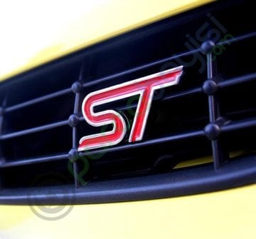 St Metal 3D Amblem Ön Panjur Logosu Orjinal Style Kırmızı