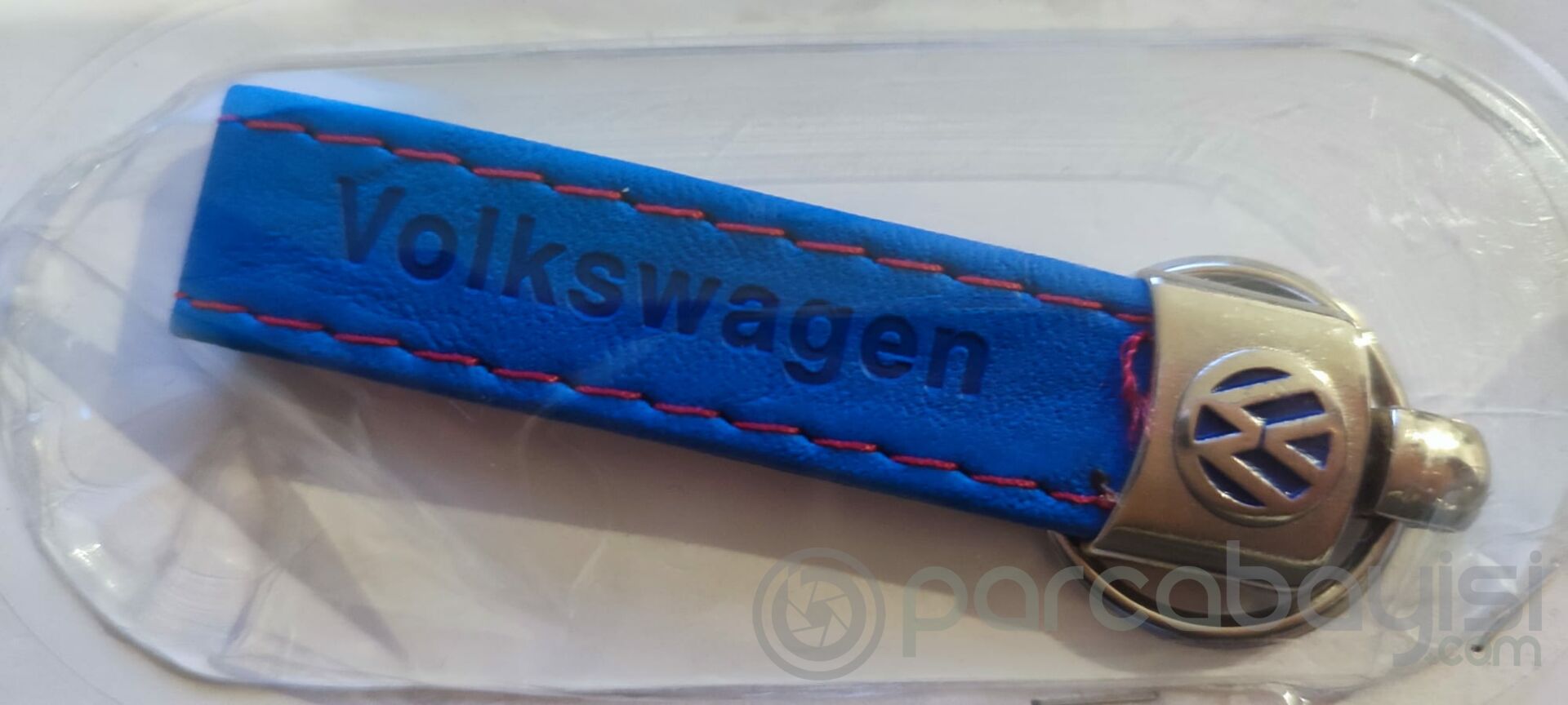 Volkswagen Krom ve Deri  Anahtarlık