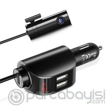 Floveme 3.1A Çift Usb Dijital Ekran Araba Çakmaklık Şarj Cihazı