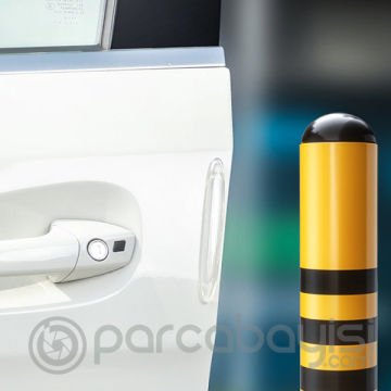 Baseus Airbag Bumper-Araç Şeffaf Tampon Scratch Çizik Koruyucu 4 adet Set