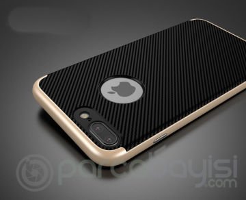 iPhone SE3-SE2 İPhone 8-7 Kılıf Hybird Armor Çift Katmanlı Silikon Kılıf