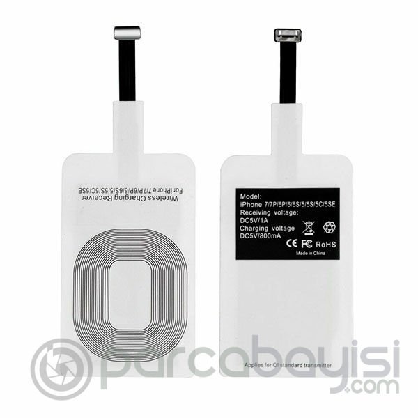İPhone 7--7P İPhone-6-6S Kablosuz Wireless Şarj Alıcısı 5W