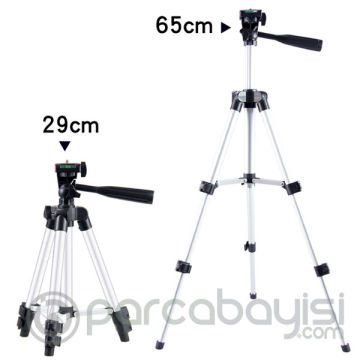Ally 65cm Alüminyum Cep Telefonu+kamera Tripod Stand