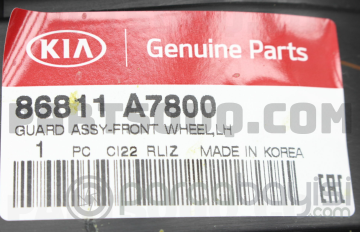 Kia Cerato Ön Çamurluk İç Davlumbaz Sol Orjinal | 86811A7800