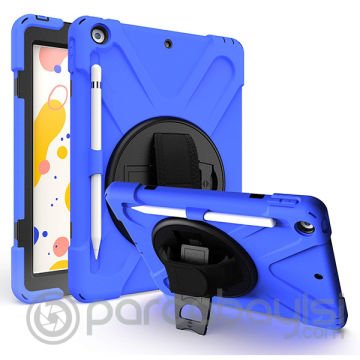 İPad 10.2 İnch 2019 Kalem Yerli Standlı Zırh Kılıf-shockproof case