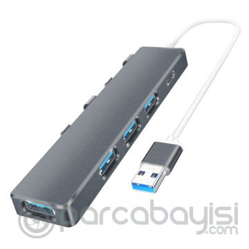 ALLY ADS-301A Usb 3.0 4 Usb Port Adaptör Hub Çoklayıcı 1 type C