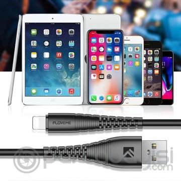 Floveme İPhone 11-11Pro Xs,Xs Max.XR-7-8  Şarj Usb Kablo 1 metre