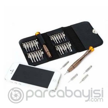 Ally 25 Parça Hassas Tornavida Seti Portetif Cep Tamir Seti