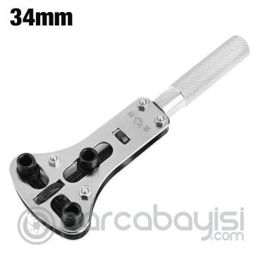 Ally 34mm Çok Amaçlı Arka Kapak Açacağı Saat Tamir Seti 18 Parça Set