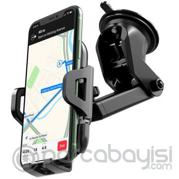 HOCO CA76 Araç Torpido Üstü Teleskopik Telefon Tutucu Premium Tutucu