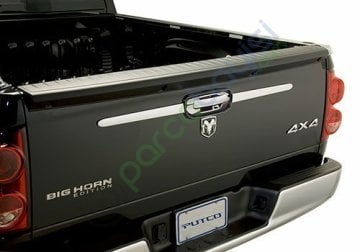 Dodge 3D Metal Sticker Metal Amblem Siyah Küçük Boy 3.5X4 Cm