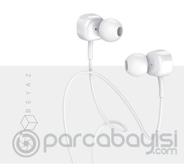 Usams Ep-21 Kare Kulak İçi 3.5mm Jack Mikrofonlu Kulaklık