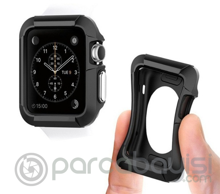 Ally Apple Watch İçin 42MM 1-2-3 Şok Darbe Onleyici Silikon Kılıf