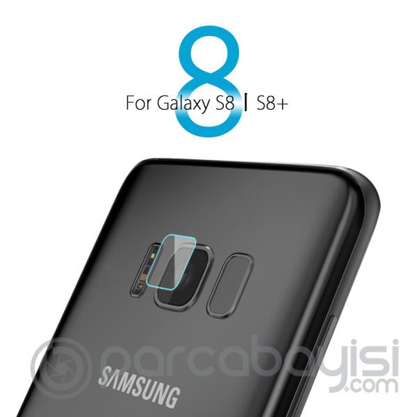 Ally Samsung Galaxy S8 S8 Plus İçin Kamera Koruyucu Kırılmaz