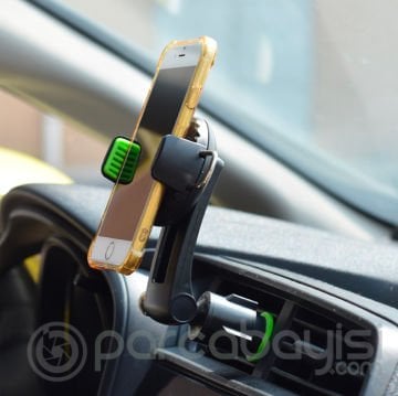 Ally 360 Dönebilen Araç Klima Havalandırma Bölmesi Kancalı Telefon Tutucu