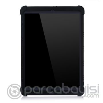İPad 7 10.2 inch- İPad Air 3 10.5 inch Kılıf Standlı Darbe Emici Silikon Kılıf