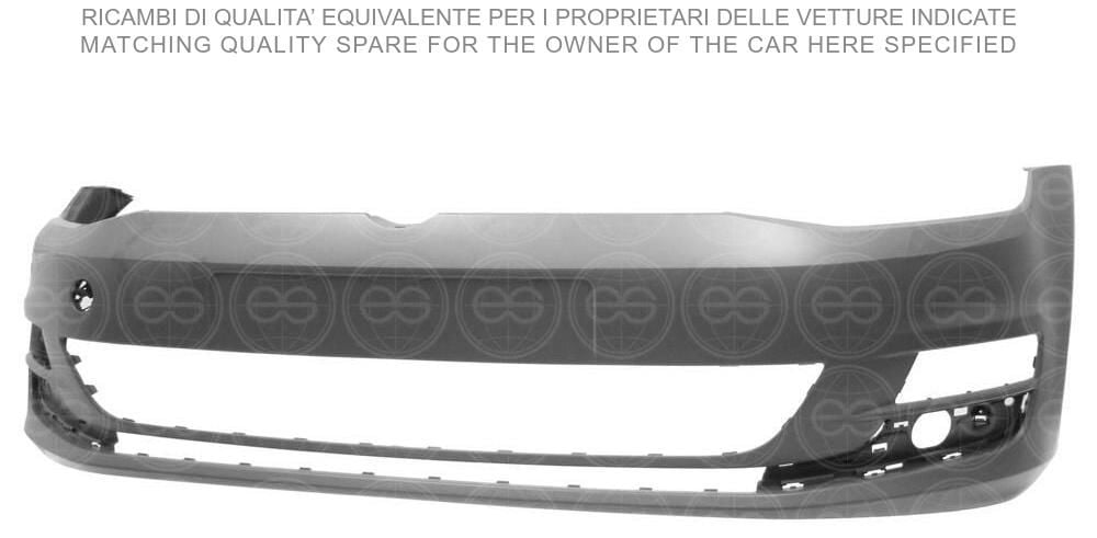 TAMPON ÖN ASTARLI VOLKSWAGEN GOLF VII 2012-2016 | 5G0807217BNGRU | 5G0807217BNGRU
