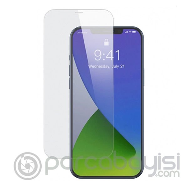 BASEUS iPhone 12 Mini 0.15mm Full Tempered Cam Ekran Koruyucu 2Set
