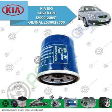 Kia Rio Yag Filtre (2000-2005) Orjinal | 263002Y500