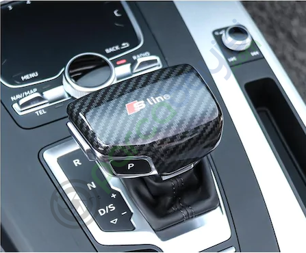 Audi Q5 2018-19 Arası Uyumlu Vites Topuzu Karbon Kapak
