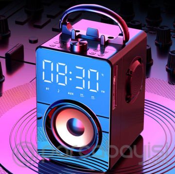 ALLY MC H3 Pro Dijital Saatli Super Bass Bluetooth Hoparlör Subwoofer