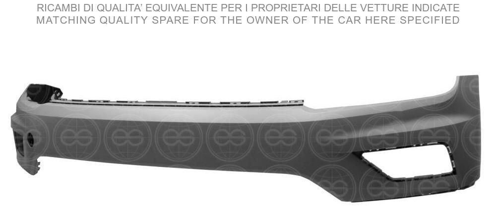 TAMPON ÖN ASTARLI VOLKSWAGEN TIGUAN 2016> | 5NA807217HGRU | 5NA807217HGRU