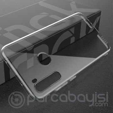 Xiaomi Redmi Note 8 Kamera Korumalı Fit Şeffaf Silikon Kılıf