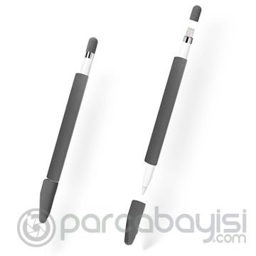 Ally Apple Pencil İçin Kalem Silikon Kılıf Full Set