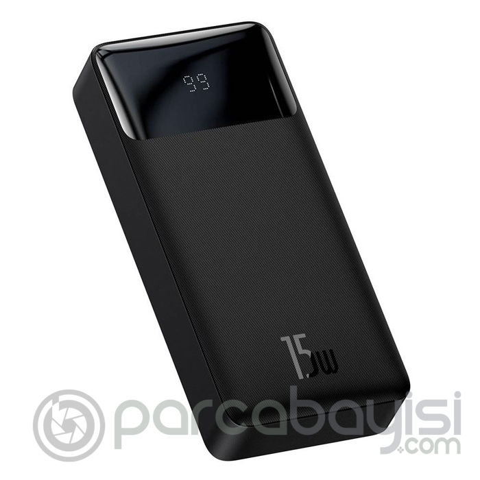 Baseus Bipow 15W Hızlı Şarj 20000 mAh LED Göstergeli Powerbank