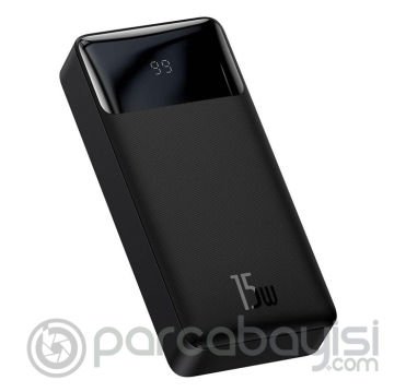 Baseus Bipow 15W Hızlı Şarj 20000 mAh LED Göstergeli Powerbank