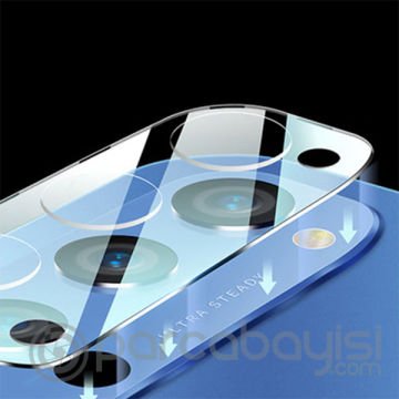 OPPO Reno 4  3D Full Tempered Cam Kamera Koruyucu