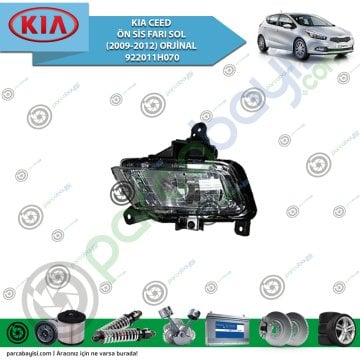 Kia Ceed Ön Sis Farı Sol Orjinal | 922011H070