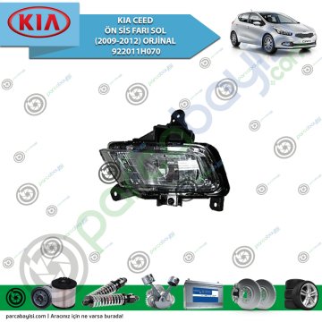 Kia Ceed Ön Sis Farı Sol Orjinal | 922011H070