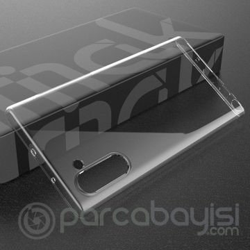 Ally Samsung Galaxy Note 10 Ultra Slim Fit Şeffaf Silikon Kılıf