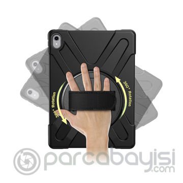 İpad Pro 11 İnch (2021-2020-2018),3 Katmanlı Standlı Zırh Kılıf
