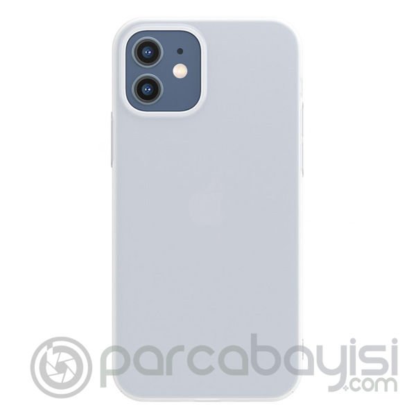Baseus İPhone 12 Mini 5.4 Comfort İnce Şeffaf Kılıf Matte PP Kılıf