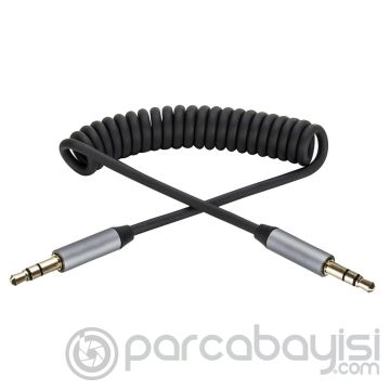 Griffin Spiral Araç Ses Aktarım Kablosu Aux Kablo 2-3mm