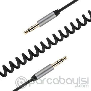 Griffin Spiral Araç Ses Aktarım Kablosu Aux Kablo 2-3mm