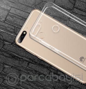 Huaweı Y9 2018 Şeffaf Soft Slim Fit Silikon Kılıf