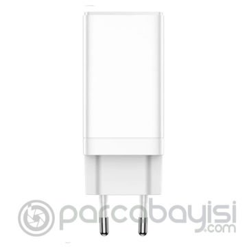 Baseus Gan3 Pro 65W 2 Type-C + USB Hızlı Şarj Başlığı Adaptörü ve Hızlı Şarj Type-C Kablosu Seti
