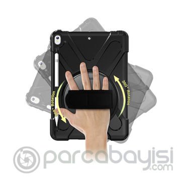 İPad Pro 10.5 Air10.5 2019 Kalem Yerli Standlı Zırh Kılıf Shockproof case