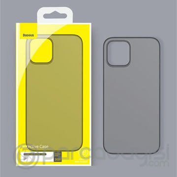Baseus İPhone 12- 12 Pro Comfort İnce Şeffaf Kılıf Matte PP Kılıf