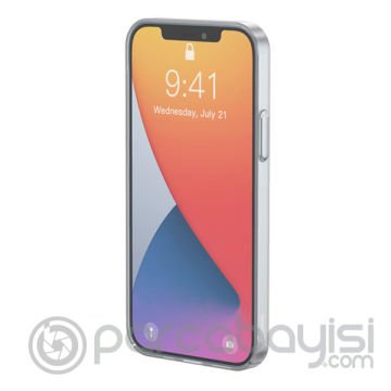 Baseus İPhone 12- 12 Pro Comfort İnce Şeffaf Kılıf Matte PP Kılıf
